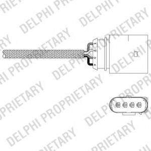 Sonda Lambda VW POLO (6N2) (1999 - 2001) DELPHI ES