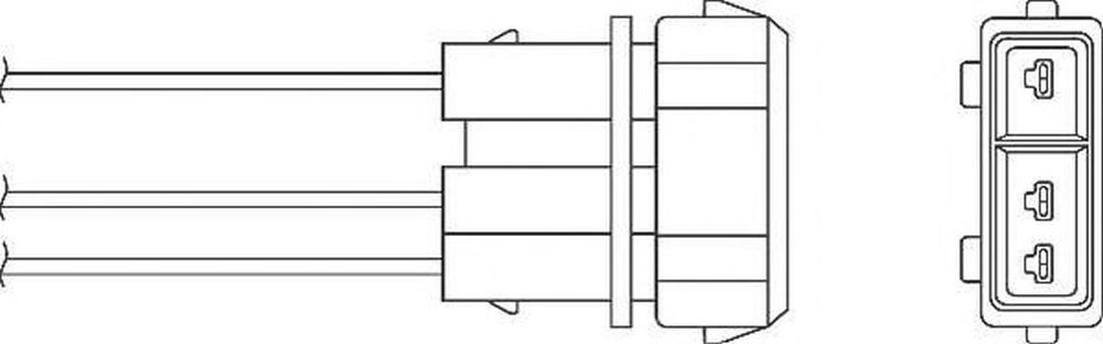 Sonda Lambda VW TRANSPORTER IV bus 70XB 70XC 7DB 7DW 7DK BERU OZH134