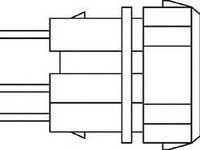 Sonda Lambda VW TRANSPORTER IV bus 70XB 70XC 7DB 7DW 7DK BERU OZH010