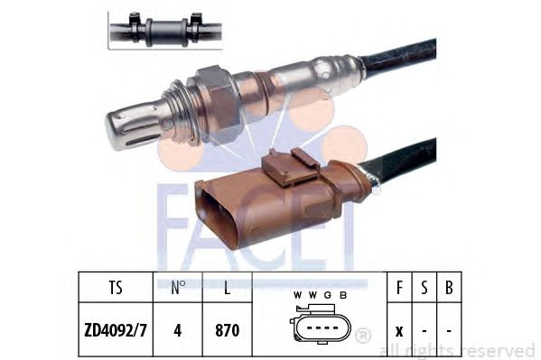Sonda Lambda VW UP 1,0 11- - Cod intern: W20240384 - LIVRARE DIN STOC in 24 ore!!!