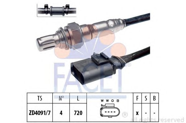 Sonda Lambda VW UP 1,0 11- - Cod intern: W20240385 - LIVRARE DIN STOC in 24 ore!!!