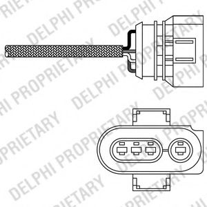 Sonda Lambda VW VENTO (1H2) (1991 - 1998) DELPHI E