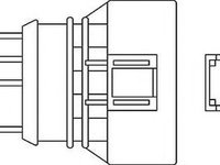 Sonda Lambda VW VENTO 1H2 BERU OZH022