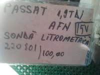 Sonda litrometrica 220801 VW Passat 1.9 tdi AFN