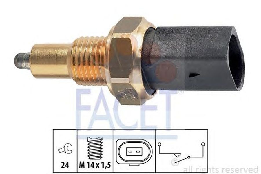 Sonda marsarier AUDI A4 Cabriolet 8H7 B6 8HE B7 FACET FA 7.6256