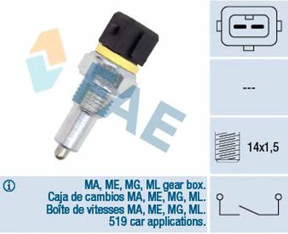 Sonda marsarier AUDI A6 Avant 4B5 C5 FAE 40570