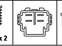 Sonda marsarier MAZDA 323 S VI BJ HELLA 6ZF008621101