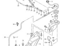 Spalator parbriz 8E0 955 987 B Audi A8 D3 3.0 TDI 2004 ASB OEM 8E0955987B