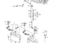 Spalator parbriz Volkswagen Golf 6 (5K) Hatchback 2010 1.4 16V OEM 5M0955985C