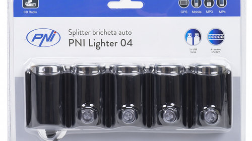 Splitter Bricheta Auto Pni Lighter 04 4 Iesir