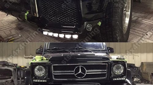 SPOILER BARA FATA CU LUMINI DE ZI [DRL] MERCEDES G-CLASS W463