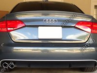 Spoiler lip buza tuning sport bara spate Audi A4 B8 8K S4 RS4 S line v2