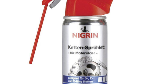 Spray cu vaselina pentru lanturi NIGRIN 100 m