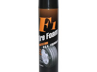 Spray curatat si lustruit anvelope "F1 Tire Foam" 650ml
