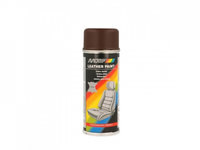 Spray de vopsea pentru piele MOTIP Maro 200ml