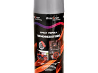 Spray Vopsea Argintiu Rezistent Termic Pentru Etrier 450ML Breckner BK83118 030620-14