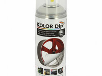 Spray vopsea cauciucata Kolor Dip Alb Metalic Perlat 400ml