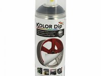 Spray vopsea cauciucata Kolor Dip Negru Anthracite 400ml