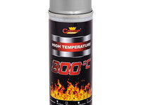 Spray Vopsea Champion Color Rezistent Termic Argintiu +800°C 400ML TCT-4917