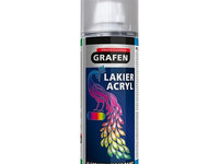 Spray vopsea Grafen Professional 400 ml, RAL 9007, aluminiu gri