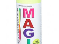Spray Vopsea Magic Galben Fluorescent 400ML