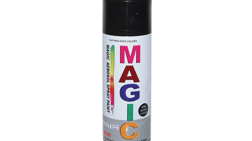 Spray vopsea Magic NEGRU LUCIOS 400ml Cod: 03