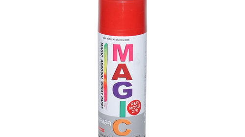 Spray vopsea MAGIC ROSU 400ml Cod: 270