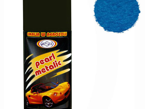 Spray vopsea auto albastru perlat - TU alegi prețul!