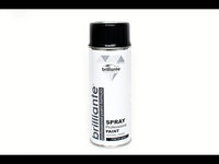 Spray Vopsea Negru Lucios 400 ML Brilliante
