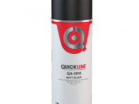 Spray vopsea negru mat QUICKLINE 400ml