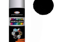 Spray vopsea Negru RAL 9005MAT 400ML Wesco