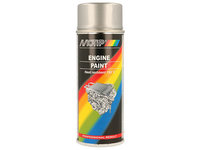 Spray vopsea pentru motor, culoare argintie, MOTIP 400ml