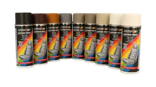Spray vopsea pentru piele MOTIP 200ml - Maro
