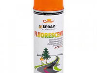 Spray Vopsea Profesional Champion Portocaliu Flurescent 400ML TCT-4928