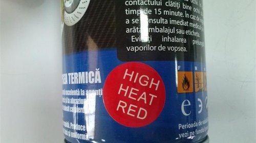 Spray vopsea rezistent termic pentru etrieri