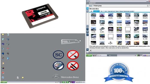 SSD pentru diagnoza cu Mercedes Star C3 DAS X