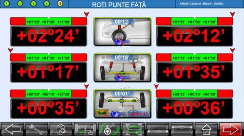 ST8110 Aparat geometrie roti 3D+, SelTech