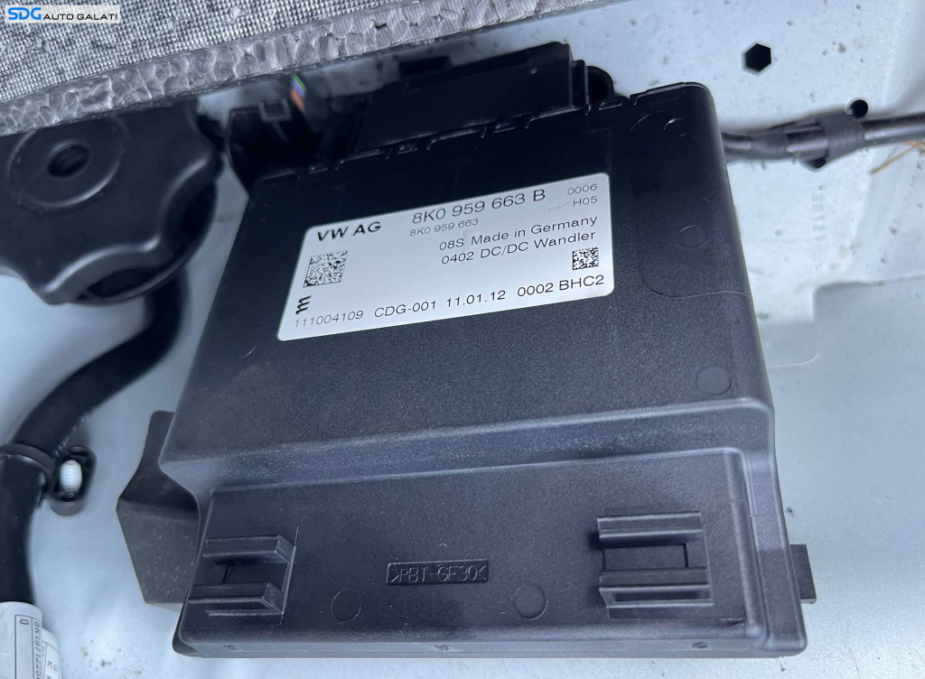 Stabilizator Tensiune Modul Calculator Acumulator Baterie Skoda Fabia 2 2011 - 2015 Cod 8K0959663B [C5499]