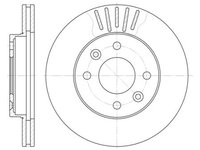 Starline set discuri frana fata nissan, renault