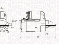 Starter (063721246010 MAGNETI MARELLI) FORD