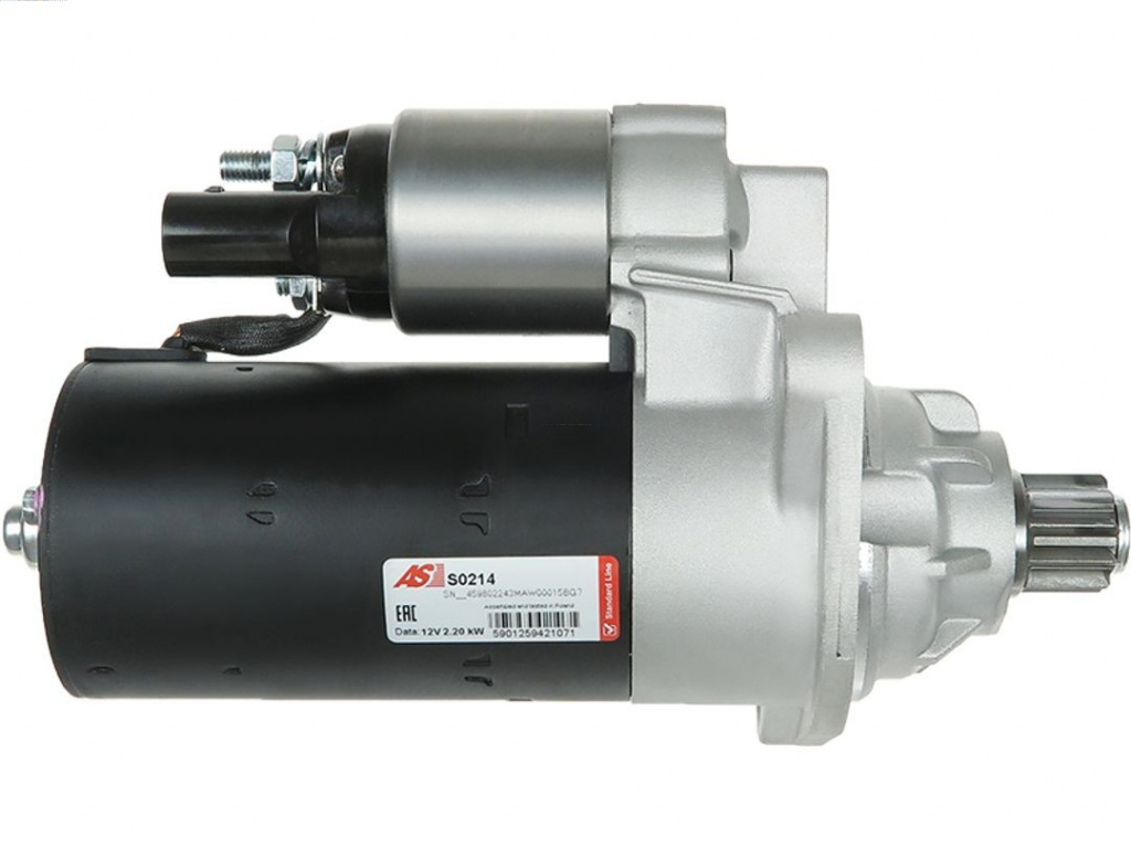 starter AS-PL S0214 pentru VW MULTIVAN T