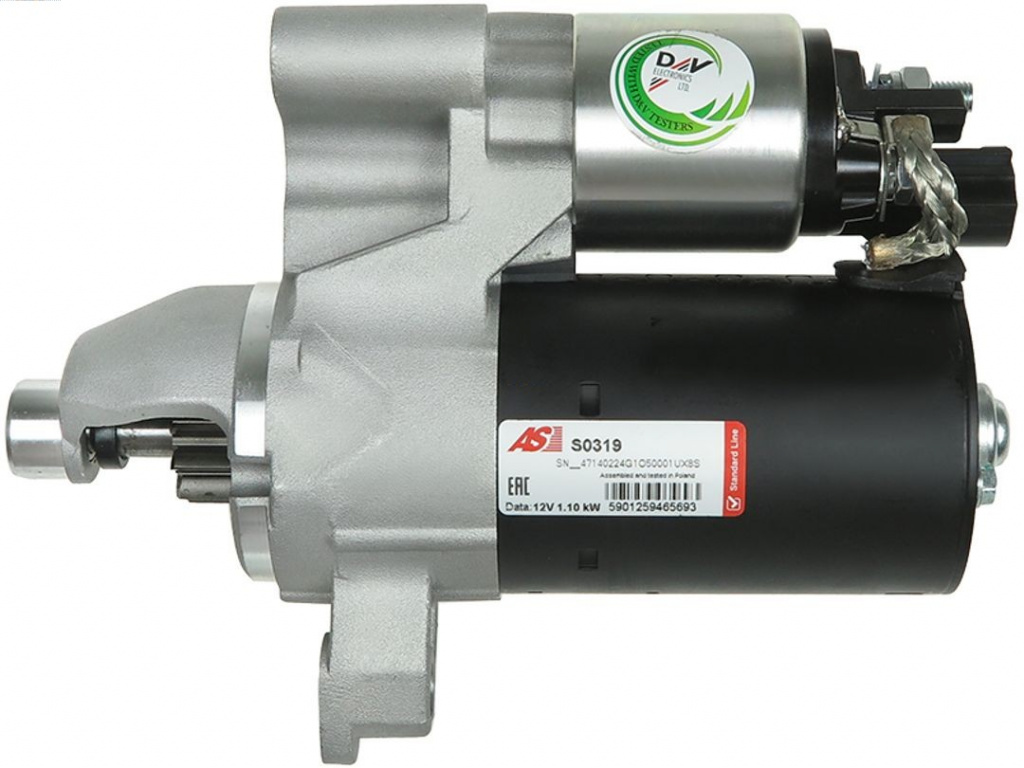 starter AS-PL S0319 pentru AUDI A6 C6 (4