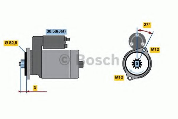 Starter AUDI A4 Cabriolet (8H7, B6, 8HE, B7) (2002