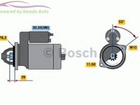 Starter BMW 1 E81 116 I 03.2007 ... 09.2012 1596 Benzina