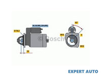 Starter BMW 5 (E39) 1995-2003 #2 0986022581