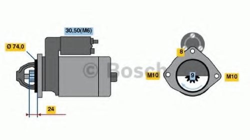 Starter BMW 7 limuzina (E65, E66, E67), BMW 5