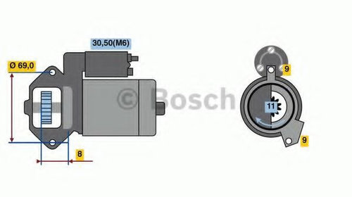 Starter BMW Seria 1 Cupe (E82) (2007 - 2013) 