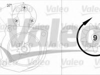 Starter CHEVROLET CRUZE hatchback (J305) (2011 - 2020) VALEO 458212
