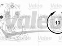 Starter CHEVROLET TRAX (2012 - 2020) VALEO 458219