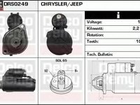 Starter CHRYSLER 300 C limuzina (LX), JEEP GRAND CHEROKEE III (WH, WK), CHRYSLER 300 C Touring (LX) - DELCO REMY DRS0249